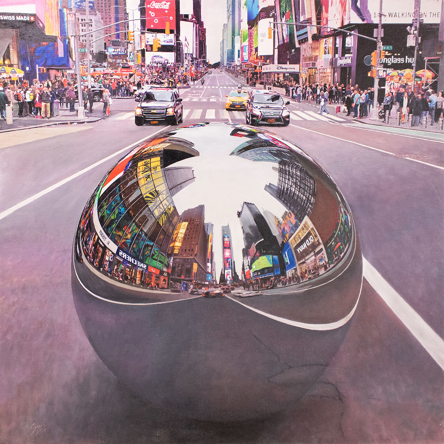 City's-soul-reflection-NY1-110x110cm-1