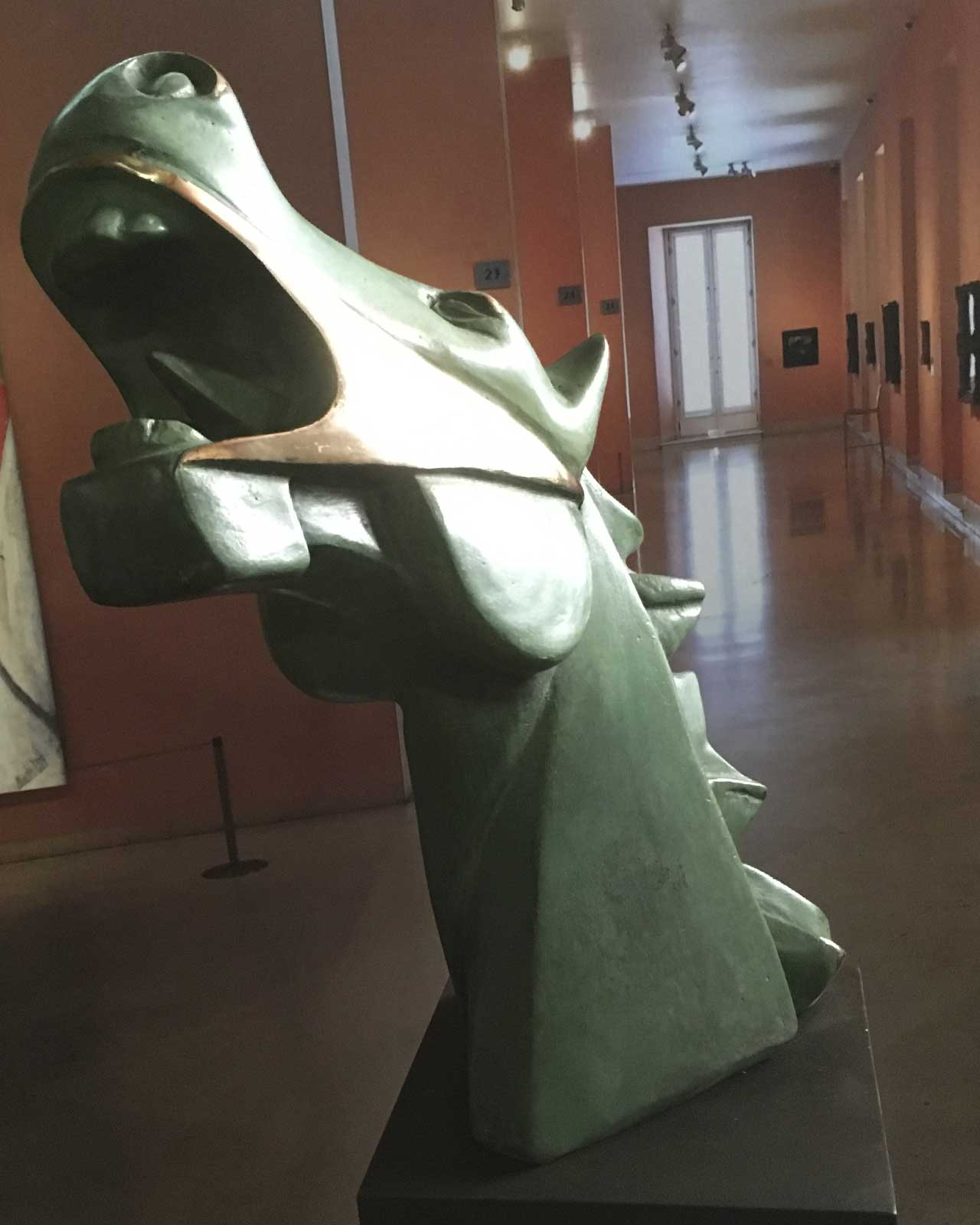 Big Cubist Horse of Guernica Casting Bronze